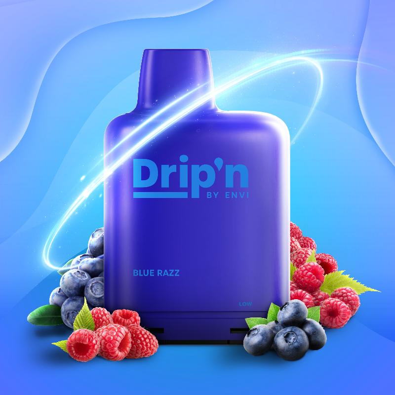 Level X G2 Boost Drip'n Pods - Blue Razz, 25k Puffs - PODS - Mister Vapor