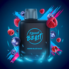 Level X G2 Boost Flavour Beast Pods - Bomb Blue Razz, 25k Puffs - Pods - Mister Vapor