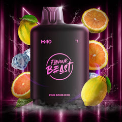 Level X M40 Flavour Beast Pods - Pink Bomb Iced, 160k Puffs - PODS - Mister Vapor