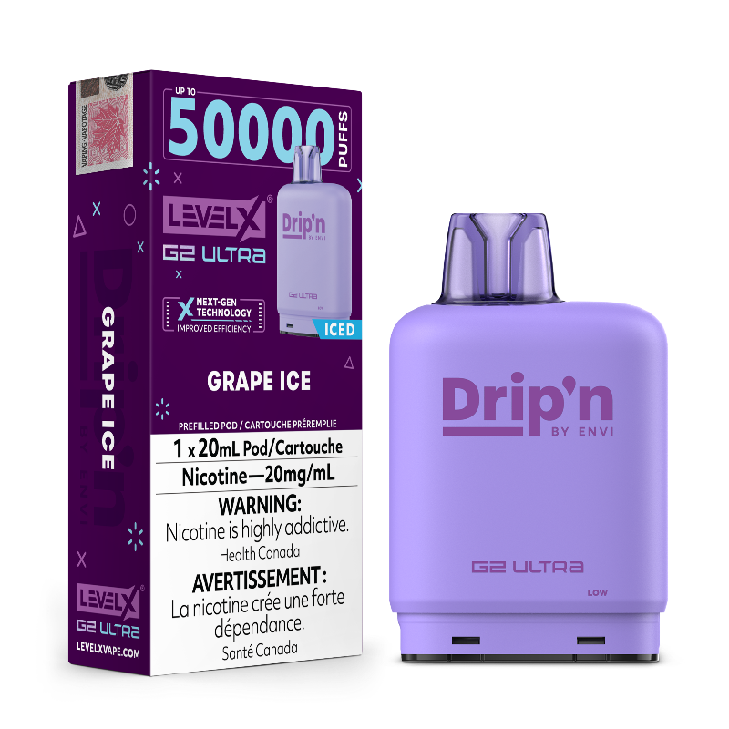 Level-X-G2-Ultra-Dripn-Grape-Ice-50k-Pod