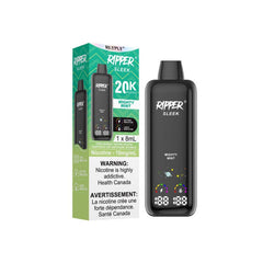Ripper Sleek 10mg Disposable Vape - Mighty Mint, 20k Puffs - DISPOSABLE - Mister Vapor