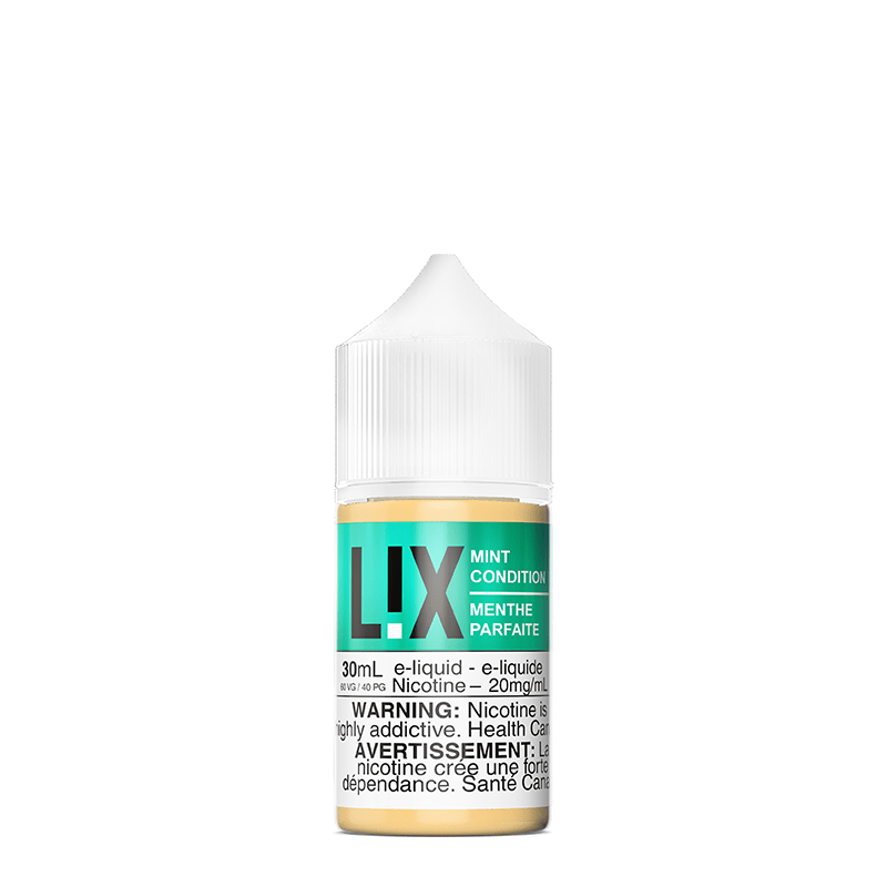 Lix Mint Condition Nicotine Salt E-liquid - E-Liquid - Mister Vapor