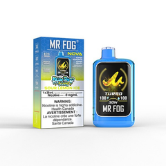 JUST IN! Nicotine free Mr Fog Nova Blue Razz Sour Lemon Ice 36000 Puffs disposable vape with type-c charging and 3 power modes. Buy now at mister vapor.