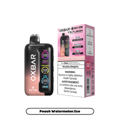 Oxbar Tri-Fusion Peach Watermelon Ice Disposable Vape - DISPOSABLE - Mister Vapor