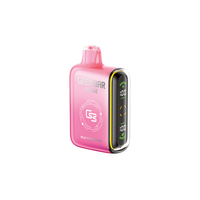 Geek Bar Pulse Peach Passion Ice Disposable Vape (9000 Puffs) - DISPOSABLE - Mister Vapor