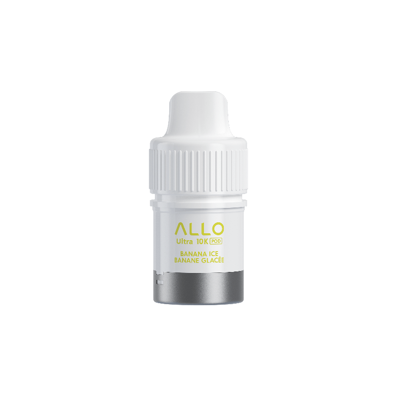 Allo Ultra 10k Hybrid Banana Ice Pre-filled Pod - PODS - Mister Vapor