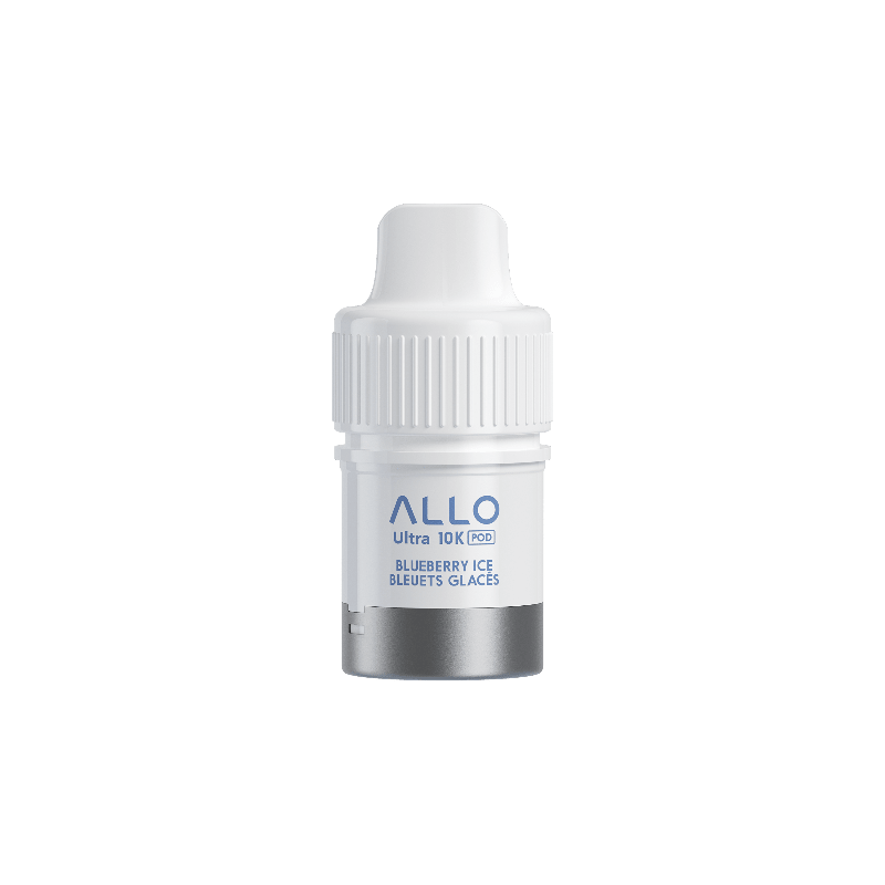 Allo Ultra 10k Hybrid Blueberry Ice Pre-filled Pod - PODS - Mister Vapor
