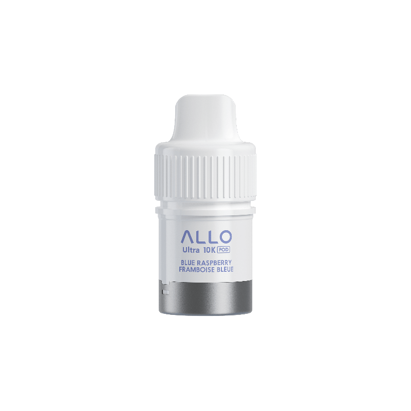 Allo Ultra 10k Hybrid Blue Raspberry Pre-filled Pod - PODS - Mister Vapor