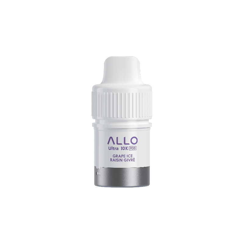 Allo Ultra 10k Hybrid Grape Ice Pre-filled Pod - PODS - Mister Vapor