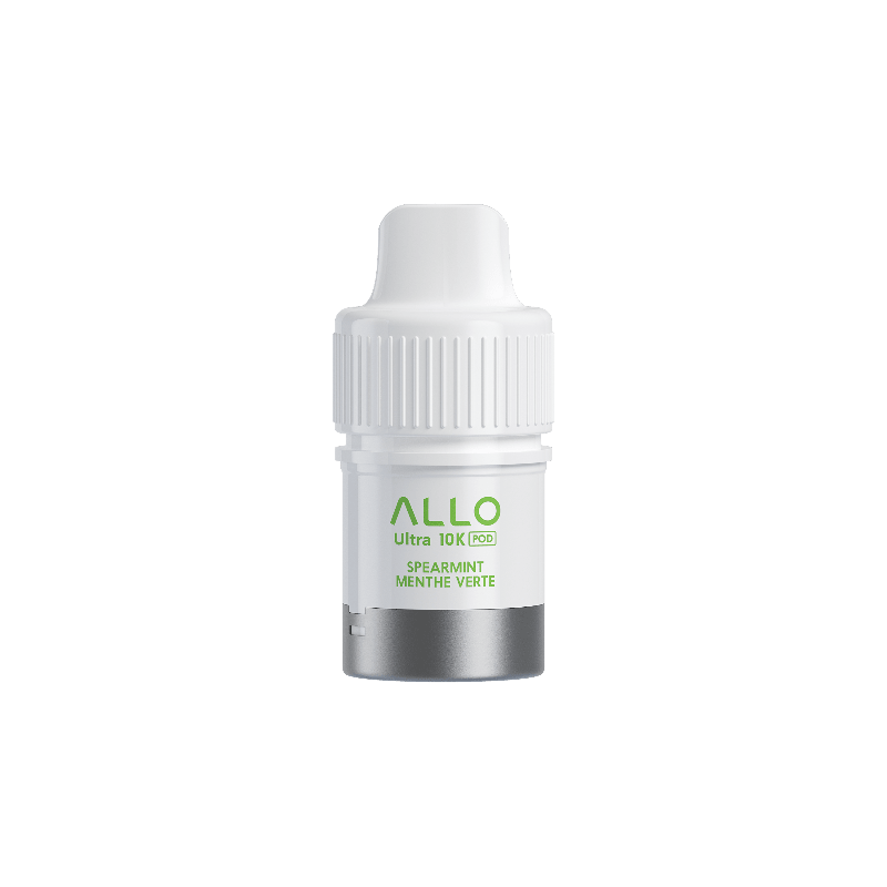 Allo Ultra 10k Hybrid Spearmint Pre-filled Pod - PODS - Mister Vapor