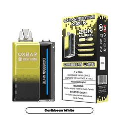 Oxbar M20K Caribbean White Disposable Vape - DISPOSABLE - Mister Vapor