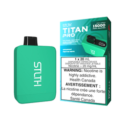 STLTH Titan Pro (15K) Spearmint Disposable Vape - DISPOSABLE - Mister Vapor