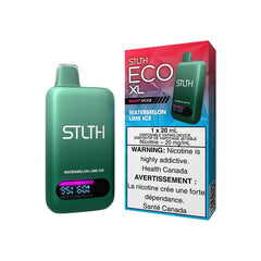STLTH Eco XL Watermelon Lime Ice Disposable Vape - DISPOSABLE - Mister Vapor