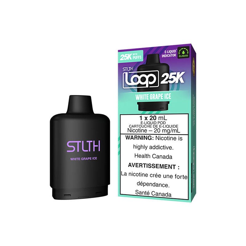 STLTH Loop 25K White Grape Ice Pod - PODS - Mister Vapor