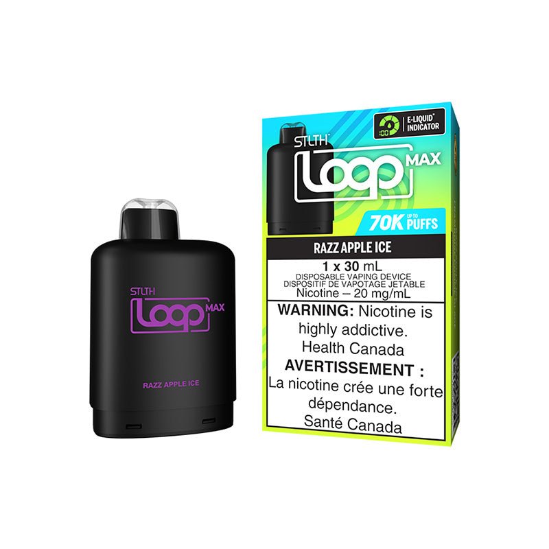 STLTH Loop Max 70K Razz Apple Ice Pod - PODS - Mister Vapor