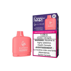 STLTH Loop Max X Elf Bar 50k Pod - Sour Strawberry Dragonfruit Ice - PODS - Mister Vapor