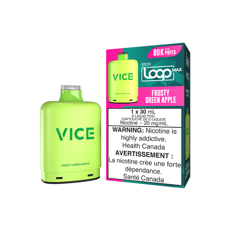 STLTH Loop Max X Vice - Frosty Green Apple 80K Pod