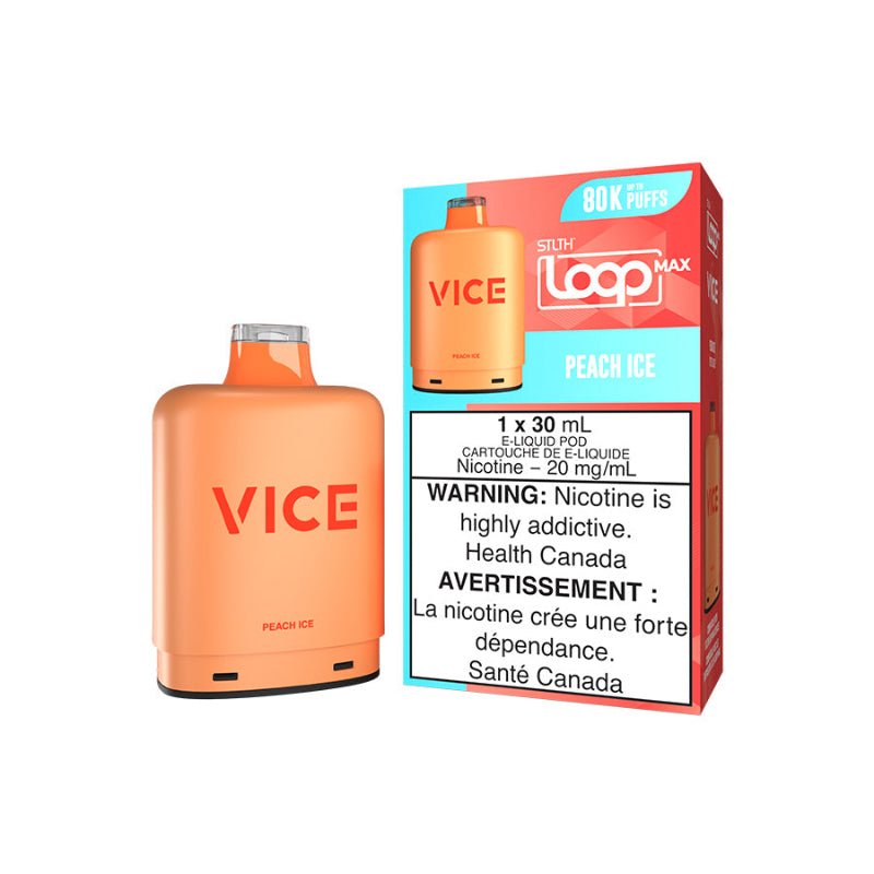 STLTH Loop Max X Vice - Peach Ice 80K Pod - PODS - Mister Vapor