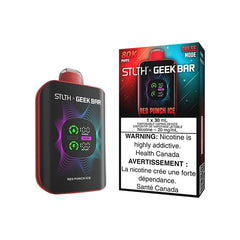 STLTH X GEEKBAR Red Punch Ice 80K Disposable Vape, 30mL - DISPOSABLE - Mister Vapor