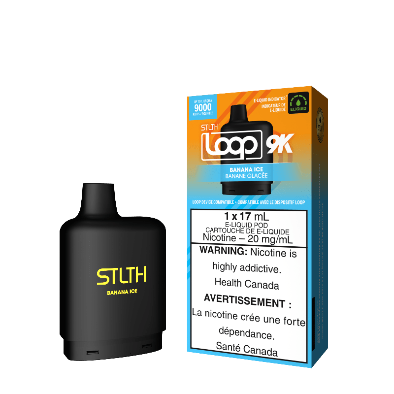 STLTH Loop 9K Banana Ice Pod - Pods - Mister Vapor