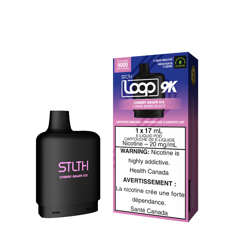 STLTH Loop 9K Cherry Grape Ice Pod - Pods - Mister Vapor
