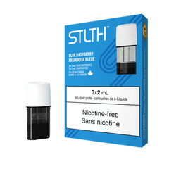 STLTH Nicotine Free Blue Raspberry Pods (3Pk) - Pods - Mister Vapor