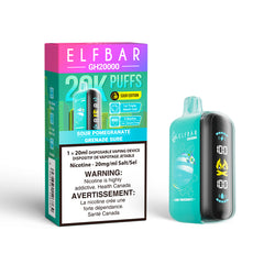 SOUR POMEGRANTE ELF BAR GH20k DISPOSABLE VAPE
A citrus pomegrante blend