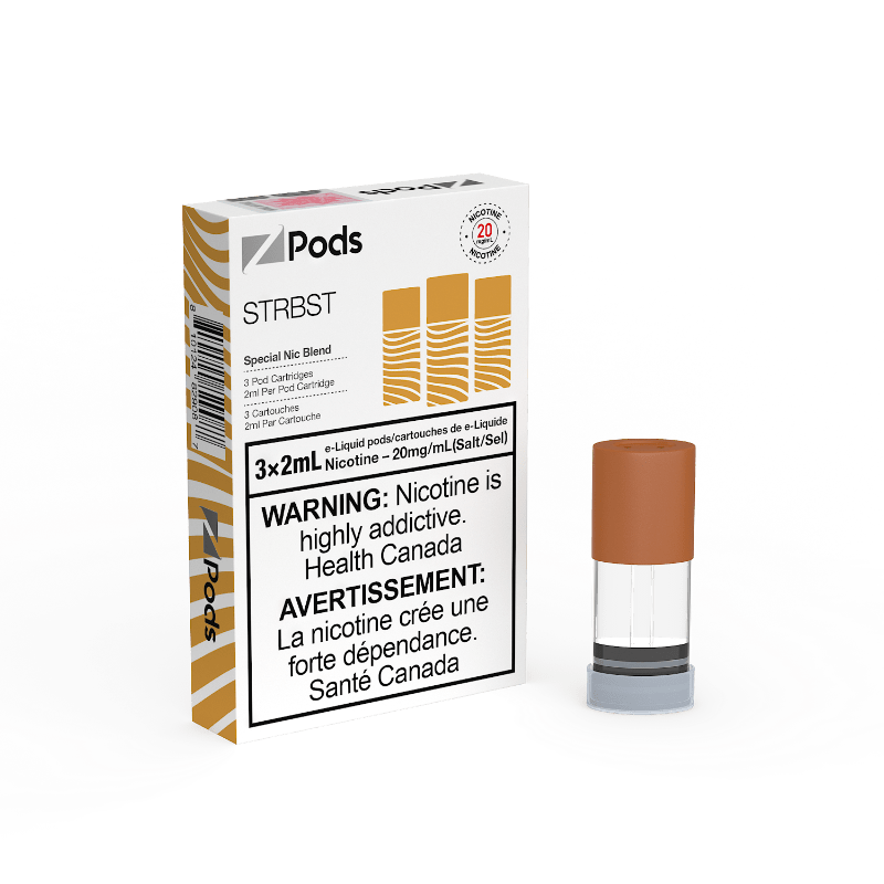 Z Pods STRBST 2% Special Nic Blend - Pods - Mister Vapor