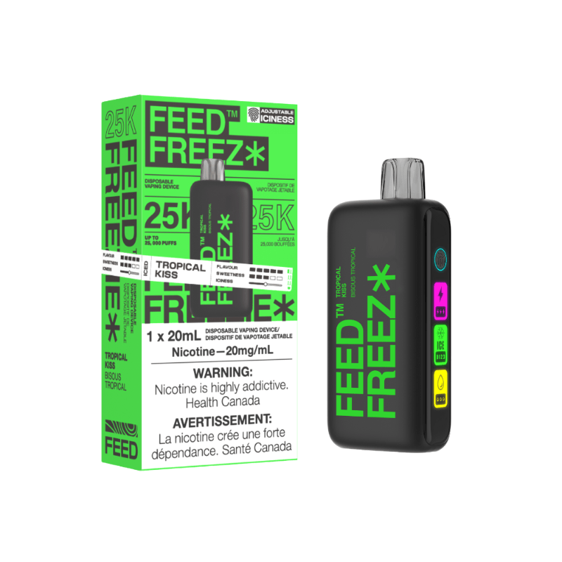 Feed Freez Tropical Kiss Disposable (25000 Puffs) - DISPOSABLE - Mister Vapor
