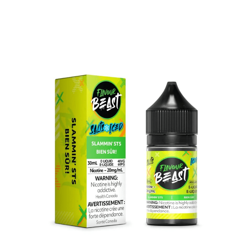 Flavour Beast E-Liquid Slammin' Sts Iced Salt - E-Liquid - Mister Vapor