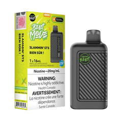 Beast Mode 8K Slammin' Sts Iced Disposable Vape - DISPOSABLE - Mister Vapor