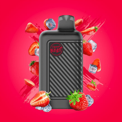 Beast Mode 8K Sic Strawberry Iced Disposable Vape - DISPOSABLE - Mister Vapor