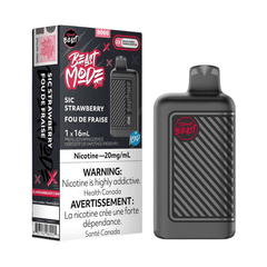 Beast Mode 8K Sic Strawberry Iced Disposable Vape - DISPOSABLE - Mister Vapor