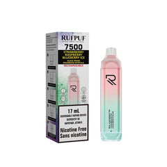 Vape jetable Rufpuf Fraise Framboise Myrtille Glacée sans nicotine