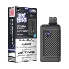 Beast Mode 8K Super Sour Blueberry Iced Disposable Vape - DISPOSABLE - Mister Vapor