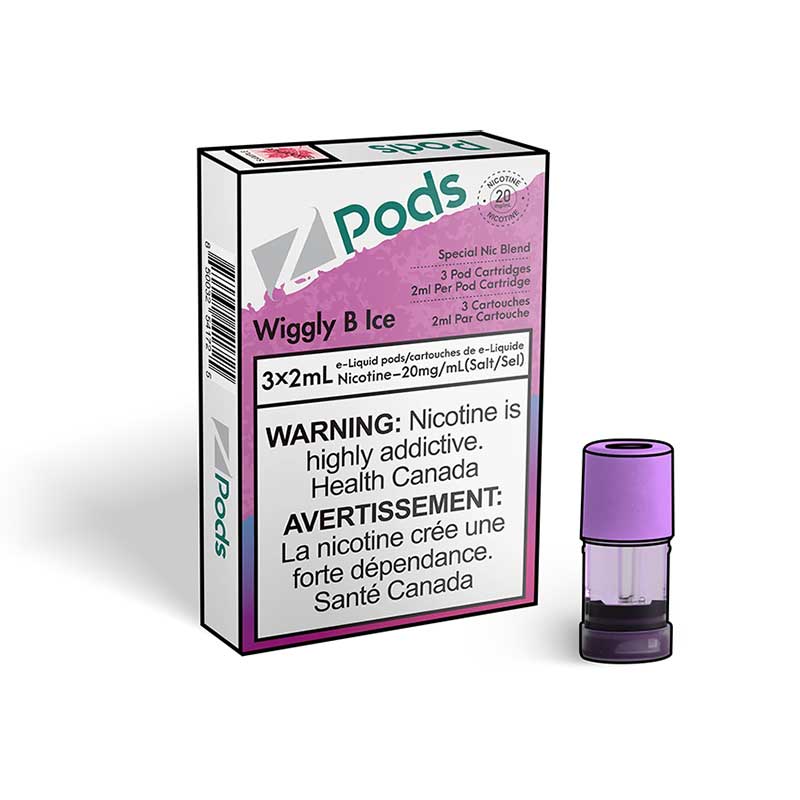 Z Pods Wiggly B Ice - Pods - Mister Vapor