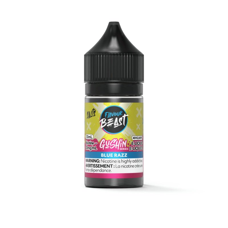 Flavour Beast Gushin Series E-Liquid Blue Razz Salt - E-Liquid - Mister Vapor