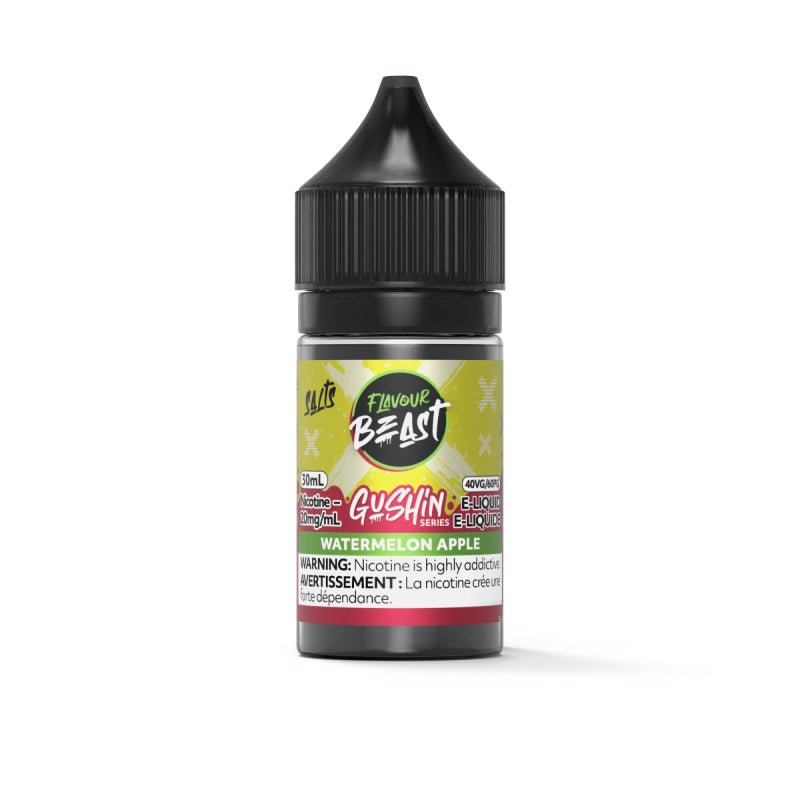 Flavour Beast Gushin Series E-Liquid Watermelon Apple Salt - E-Liquid - Mister Vapor