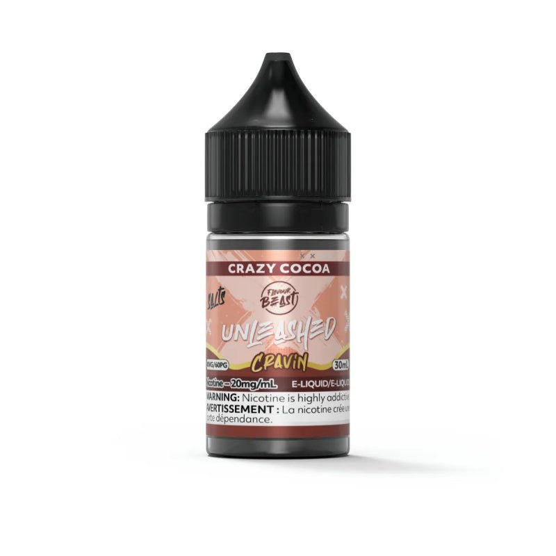 Flavour Beast Cravin Series E-Liquid Crazy Cocoa Salt - E-Liquid - Mister Vapor