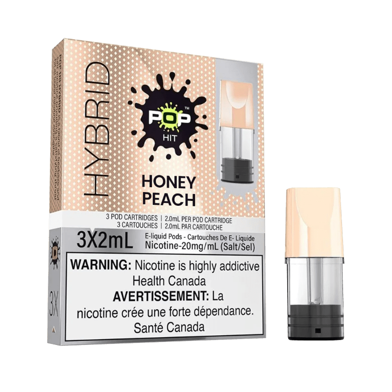 Pop Pods Honey Peach Hybrid 2% - Pods - Mister Vapor