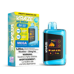 Kraze HD Mega Fruity Rancha Ice (20K Puffs) Disposable Vape - DISPOSABLE - Mister Vapor