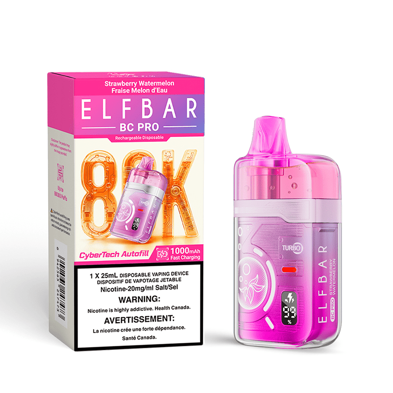 Elf Bar BC Pro 80K Disposable Vape - Strawberry Watermelon - DISPOSABLE - Mister Vapor