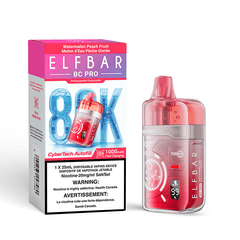Elf Bar BC Pro 80K Disposable Vape - Watermelon Peach Frost - DISPOSABLE - Mister Vapor
