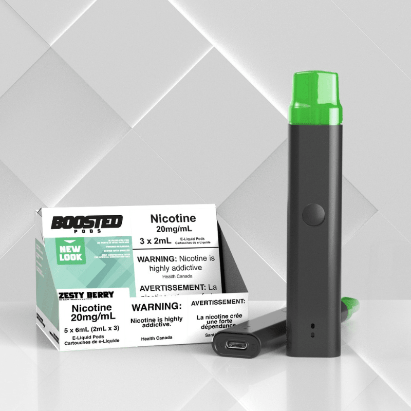 Boosted Zesty Berry Pods - PODS - Mister Vapor