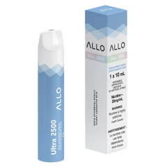 Allo Ultra 2500 Blue Raspberry Lemon Disposable - DISPOSABLE - Mister Vapor