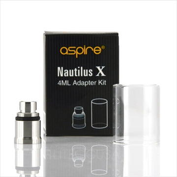 Aspire Nautilus X Replacement Glass + Adapter Kit (Clear 4mL)
