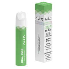 Allo Ultra 2500 Lemon Lime Cranberry Disposable - DISPOSABLE - Mister Vapor