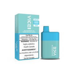 5 BUY AND GET 6TH ONE FREE. VICE BOX BLUE RASPBERRY ICE DISPOSABLE MISTER VAPOR CANADA Same-day delivery within the zone and express shipping GTA, Scarborough, Brampton, Etobicoke, Mississauga, Markham, Richmond Hill, Ottawa, Montreal, Nova Scotia, PEI, Vancouver, Vaughan, Toronto, York, North York, London, Kingston, Burlington, Hamilton, Quebec City, Halifax, St. John's, Fredericton, Ontario, Laval, Levis, Brossard, Sudbury, Trois-Rivieres, Sherbrooke, Barrie, Orillia, Winnipeg, Alberta, B.C AND U.S.A