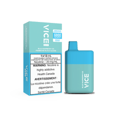 Vice Box Blue Raspberry Ice Disposable Vape Rechargable (6000 Puff) - DISPOSABLE - Mister Vapor