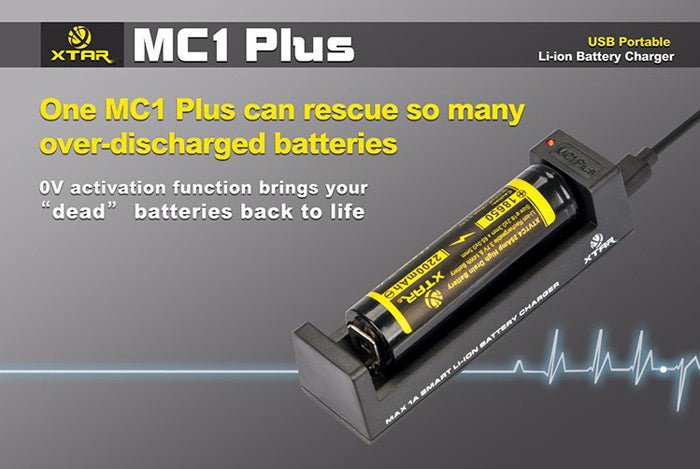 Xtar ANT MC1 Plus Battery Charger - Accessories - Mister Vapor